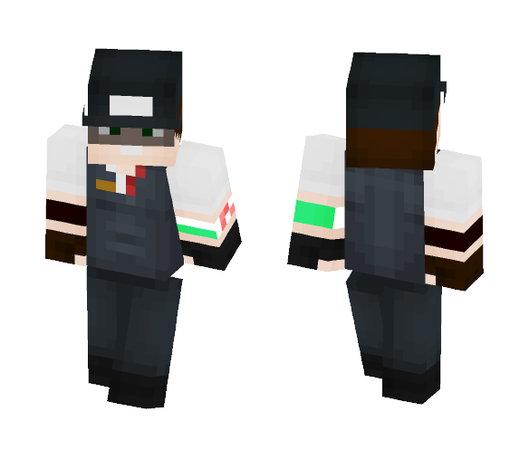 The Final Station Train Operator - Male Minecraft Skins - image 1