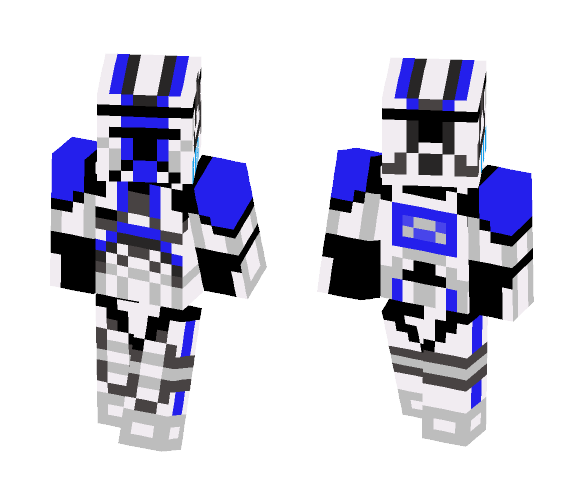 Clone Trooper - Male Minecraft Skins - image 1