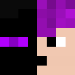 Download Purple Enderman Infection Minecraft Skin For Free