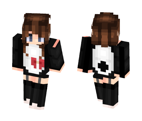 || Kawaii Panda Girl || - Girl Minecraft Skins - image 1