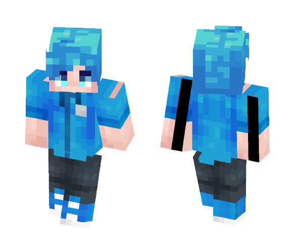 Blue - New Shading Style - Male Minecraft Skins - image 1