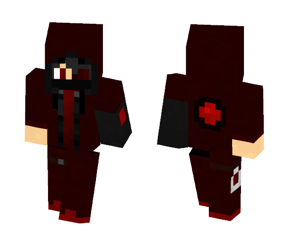Crimson Phantom - Male Minecraft Skins - image 1