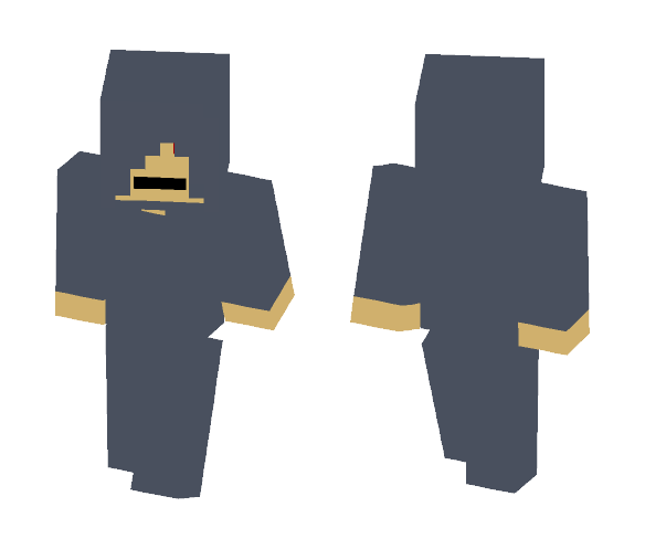 Cloaked Man - Male Minecraft Skins - image 1