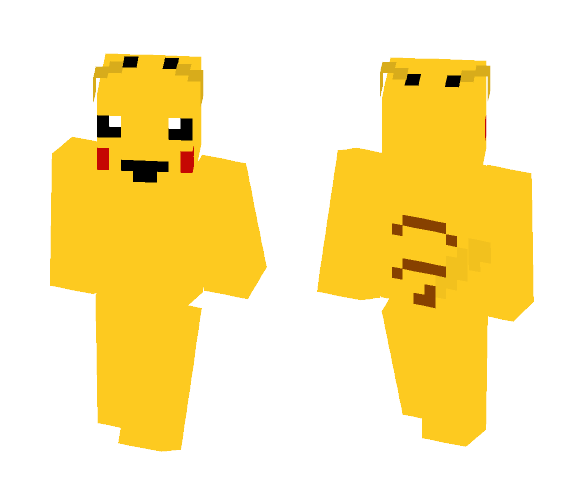 #025 Pikachu - Interchangeable Minecraft Skins - image 1