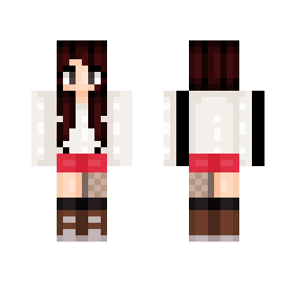 Strawberries and Whipped Cream - Female Minecraft Skins - image 2