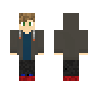 Cute guy in hoodie - Male Minecraft Skins - image 2