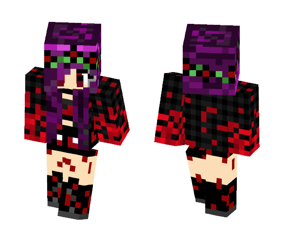Gothic Girl - Girl Minecraft Skins - image 1