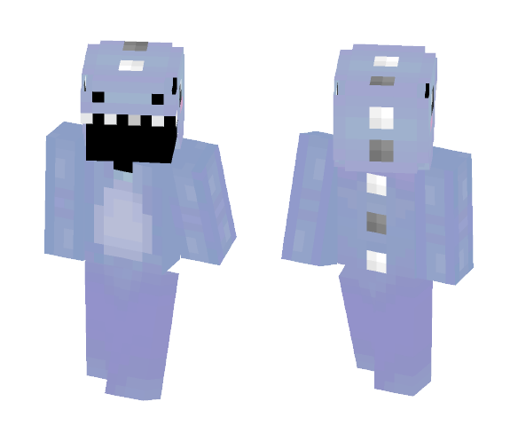 Dino Onesie Base - Female Minecraft Skins - image 1