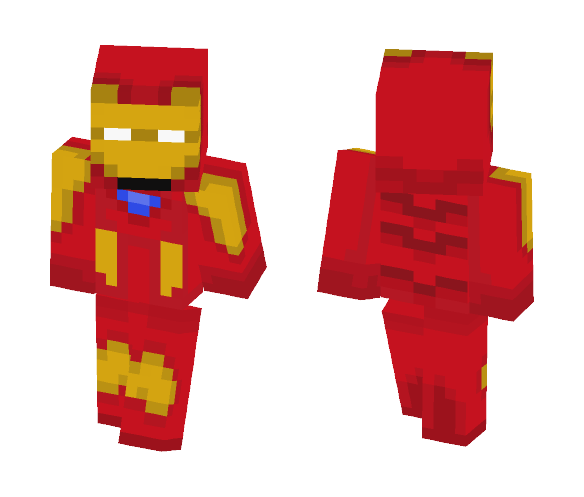 Iron-Man - Male Minecraft Skins - image 1