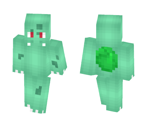 #1 Bulbasaur - Male Minecraft Skins - image 1