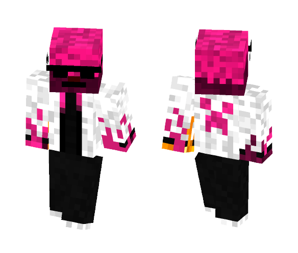 pink Blaze - Male Minecraft Skins - image 1