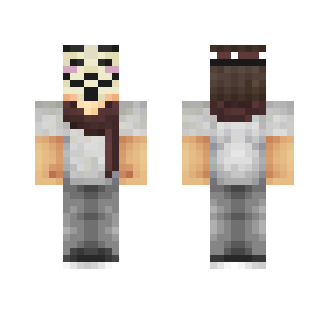 Cool anonymous man - Male Minecraft Skins - image 2