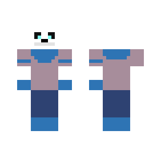 Sans (Underswap) - Male Minecraft Skins - image 2