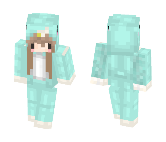 UnicornOnesie - Female Minecraft Skins - image 1