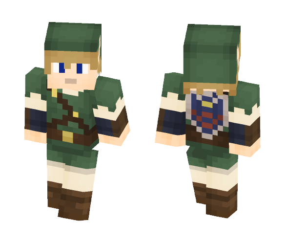 Link (Legend of Zelda) - Male Minecraft Skins - image 1