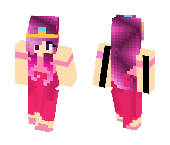 Pink Queen - Female Minecraft Skins - image 1