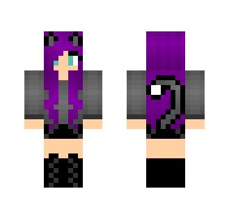 Shady Night - Drawing In Desc - Female Minecraft Skins - image 2