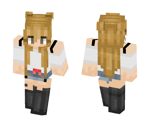 Fushie's skin - Female Minecraft Skins - image 1