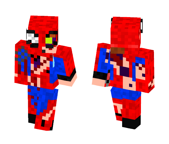 Hurt Spider-Man - Comics Minecraft Skins - image 1