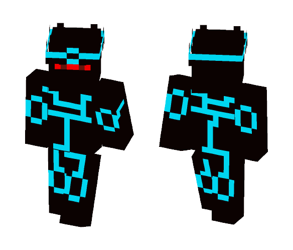 Umbreon king (blue and black) - Interchangeable Minecraft Skins - image 1