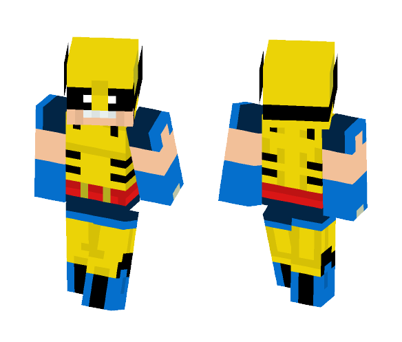 Classic (Jim Lee) Wolverine - Male Minecraft Skins - image 1