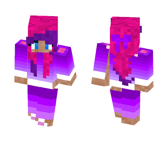 From Pink TO Purple - Female Minecraft Skins - image 1