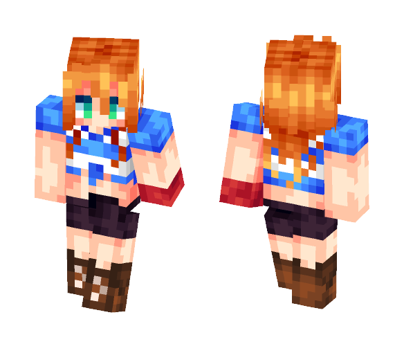Colorful Pirate [1/5] - Female Minecraft Skins - image 1