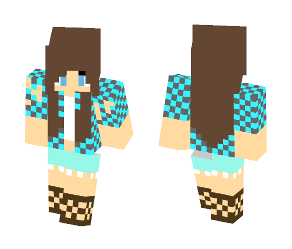 Western girl - Girl Minecraft Skins - image 1