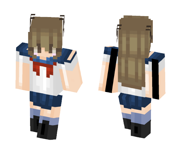 Arisaku Maritaku Yandere OC - Female Minecraft Skins - image 1