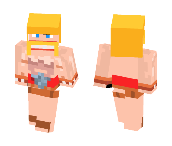 Barbarian | CoC and Clash Royal - Male Minecraft Skins - image 1