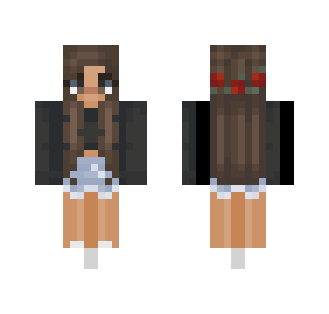 Rosed ????/ First Skin! - Female Minecraft Skins - image 2