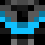 Blue/Black Futuristic Robot Skin - Male Minecraft Skins - image 3