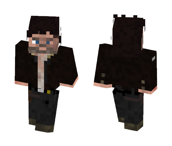 Rick Grimes fight - Male Minecraft Skins - image 1