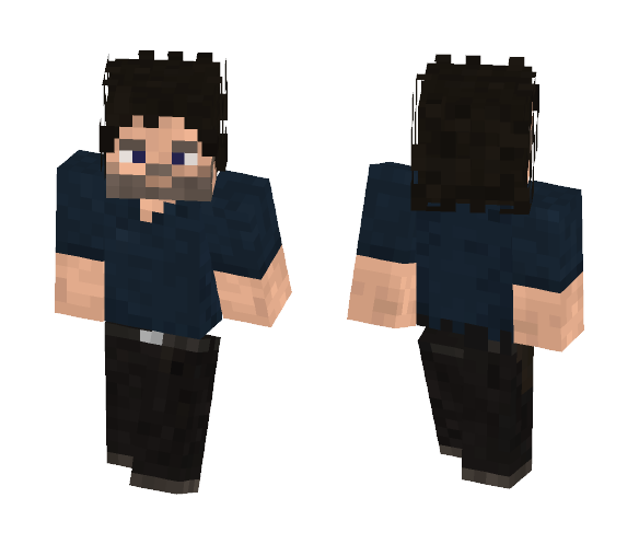 Rick Grimes v7 - Male Minecraft Skins - image 1