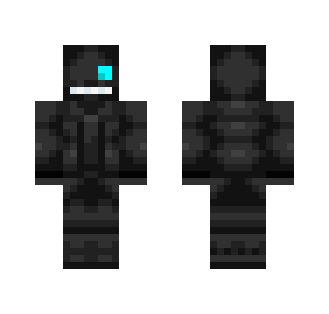 Nightmare Sans Black - Male Minecraft Skins - image 2