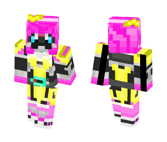 Kamen Rider Poppy - Female Minecraft Skins - image 1