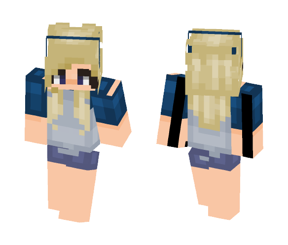 *Navy is life* υცɿ૯_ - Female Minecraft Skins - image 1