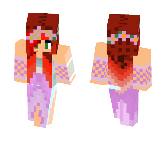 TM Medieval Girl - Girl Minecraft Skins - image 1