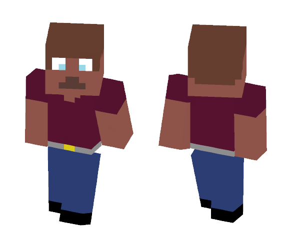 Steve's friend - Male Minecraft Skins - image 1