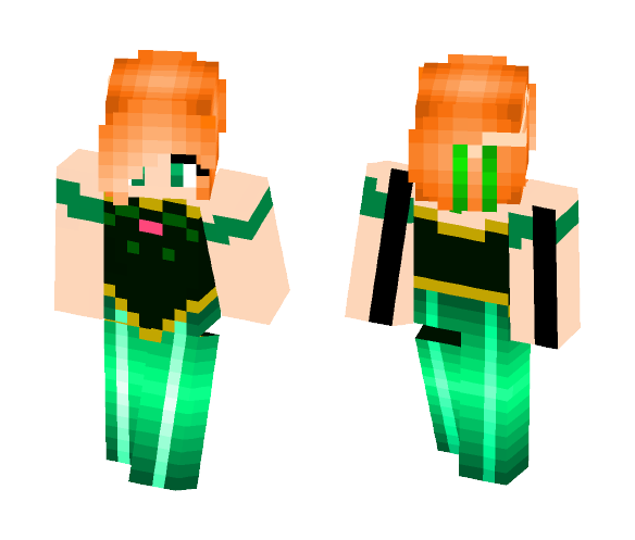 Anna Frozen (Fixed) - Female Minecraft Skins - image 1