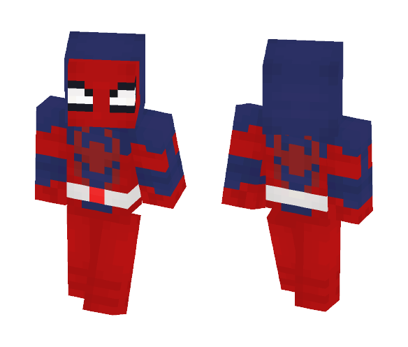 All New Scarlet Spider (Ben Reilly) - Male Minecraft Skins - image 1