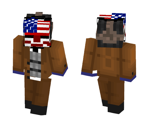 Dallas | Payday 2 - Male Minecraft Skins - image 1