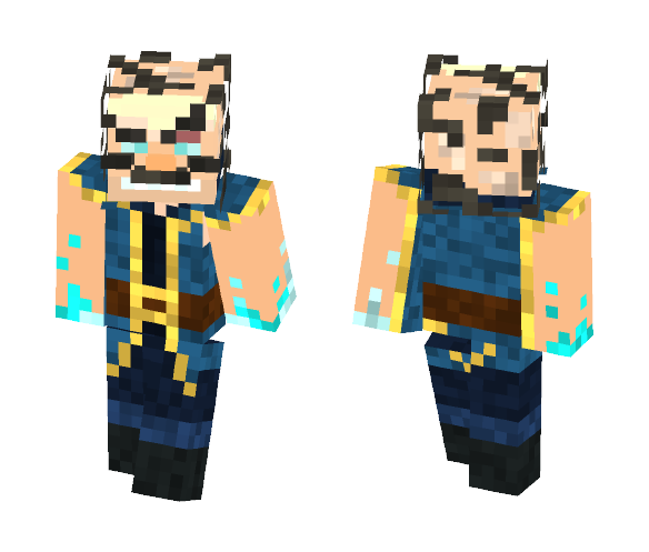 E-Wizard | Clash Royal - Male Minecraft Skins - image 1