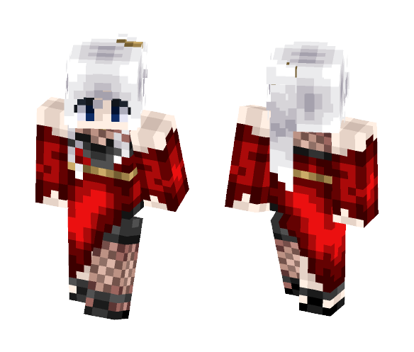Blood Mage (other ver. in desc.) - Female Minecraft Skins - image 1