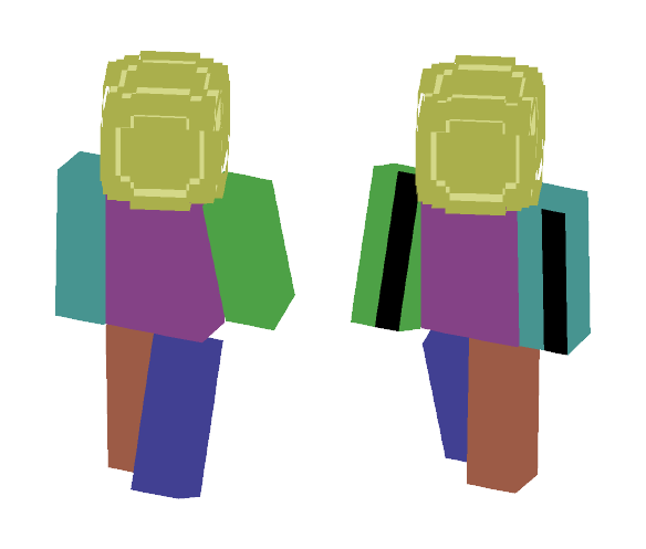 Robot - RainBow Roaster #3 - Interchangeable Minecraft Skins - image 1