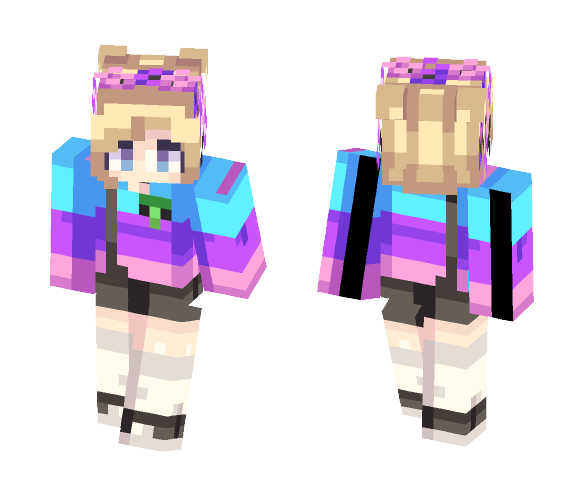 galactic girl - Girl Minecraft Skins - image 1