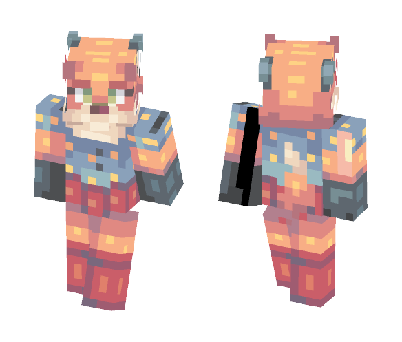 Foxy lady - Female Minecraft Skins - image 1