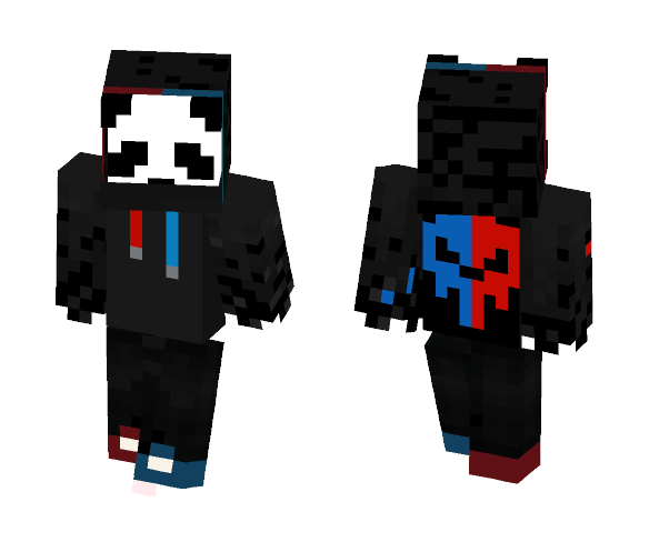 Red And Blue Panda
