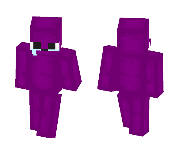 Crying Purple Thing - Interchangeable Minecraft Skins - image 1