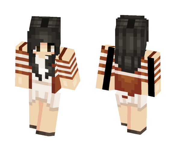 For my actual Minecraft skin - Female Minecraft Skins - image 1